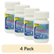 (4 pack) OHM Loratadine USP 10mg Antihistamine 24Hr Allergy Relief Compare to Claritin, 100ct