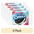 thumbnail image 1 of (4 pack) OREO Double Stuf Gluten Free Chocolate Sandwich Cookies, Gluten Free Cookies, 12.47 oz Packs, 1 of 16