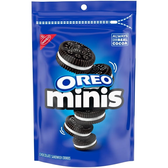 4 pack OREO Minis Chocolate Sandwich Cookies, 8 oz