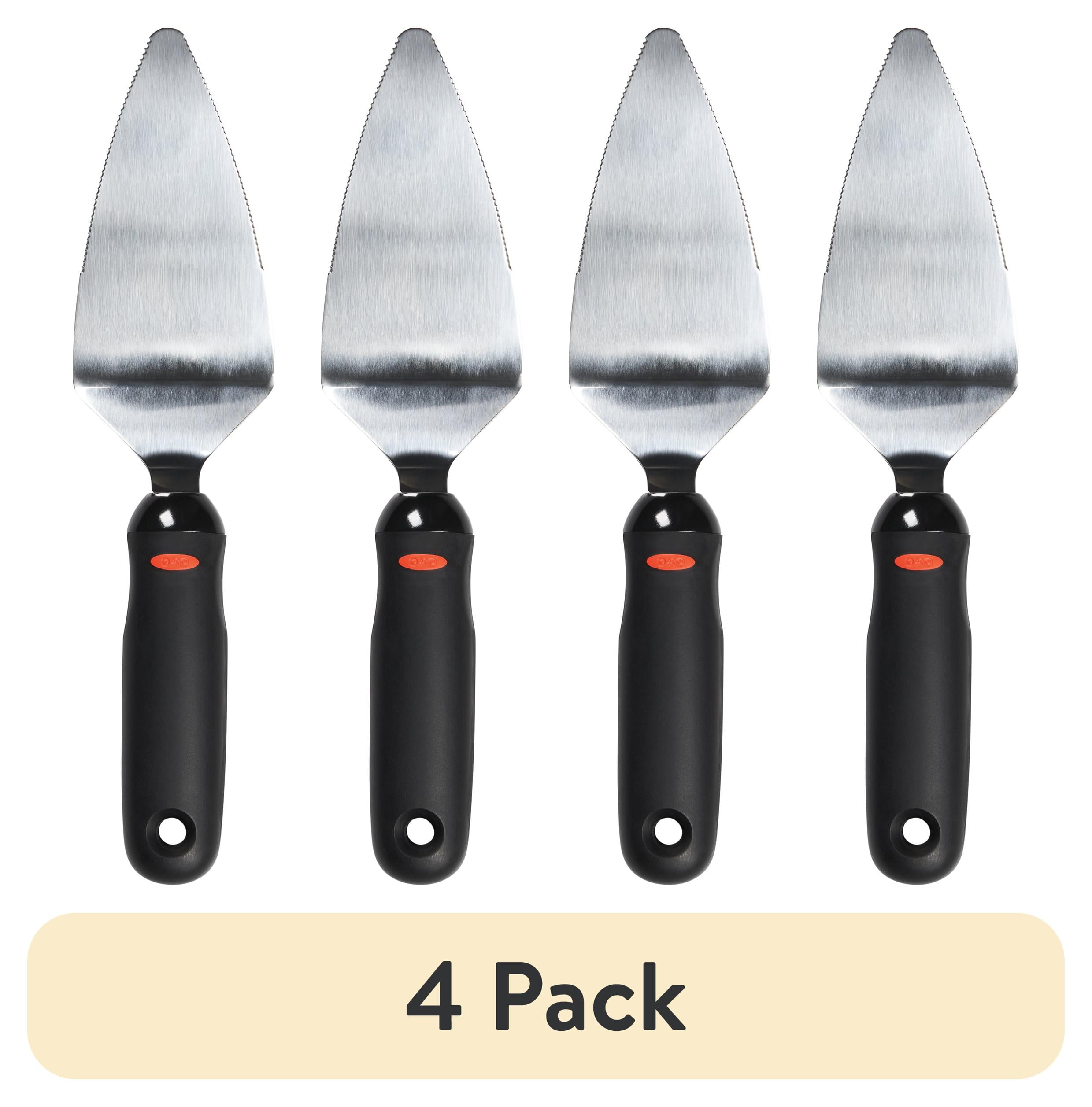 (4 pack) OXO Softworks Stainless Steel Pie Server with Non-Slip Handle