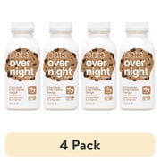 4 pack Oats Overnight Chocolate Chip Cookie Dough Protein Overnight Oatmeal Shake, 2.1 oz, 1 Count