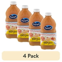 (4 pack) Ocean Spray® 100% Grapefruit Juice, 100% Juice, 60 fl oz Bottle