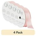 thumbnail image 1 of (4 pack) Offray Ribbon, Carnation Pink 7/8 inch Single Face Satin Polyester Ribbon, 18 feet, 1 of 8