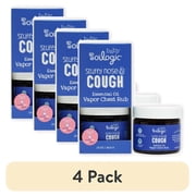 (4 pack) Oilogic Stuffy Nose & Cough Vapor Rub, 1.5 oz
