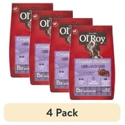 (4 pack) Ol' Roy Complete Nutrition T-Bone & Bacon Flavor Dry Dog Food, 15 lbs