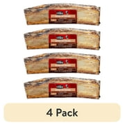 (4 pack) Ol' Roy Natural Beef Dry Rib Bone Chew for Dogs, 1 Count