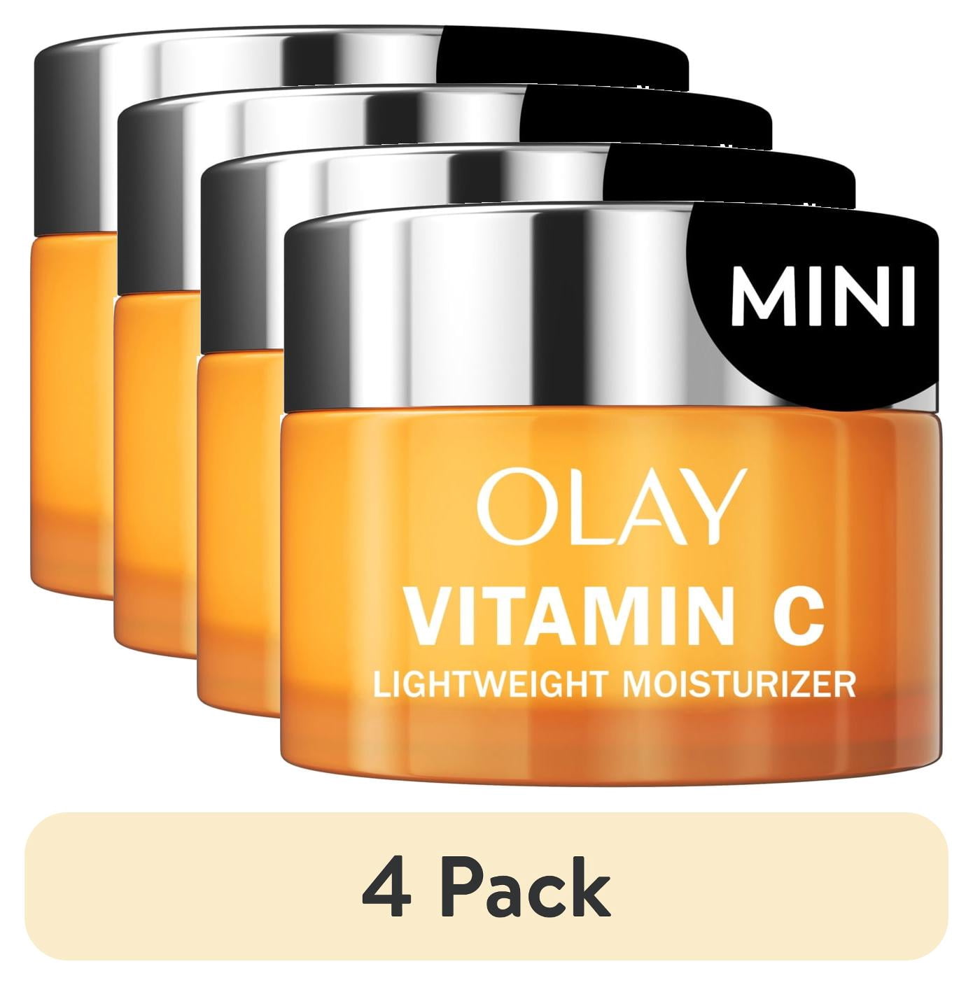 (4 pack) Olay Skin Care Regenerist Vitamin C+ Peptide 24 Facial Moisturizer, Face Cream All Dull Skin, 0.5 oz