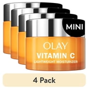 4 pack Olay Skin Care Regenerist Vitamin C+ Peptide 24 Facial Moisturizer, Face Cream All Dull Skin, 0.5 oz