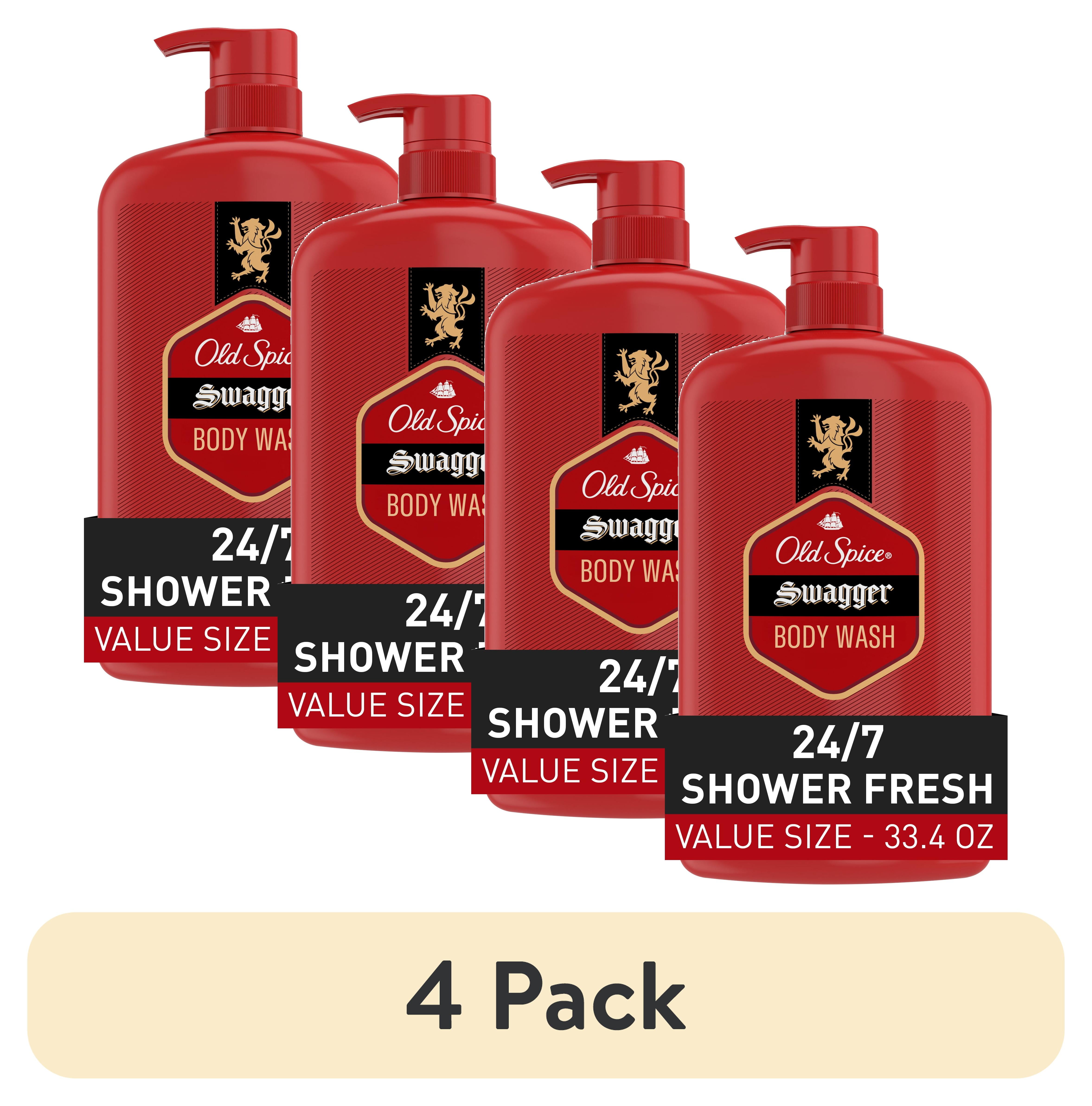 大容量Old Spice Swagger ボディソープ 987ml 4本セット 4 pack) Old Spice Swagger, Body Wash for Men, 33.4 fl oz - Walmart.com