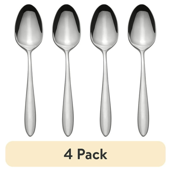 (4 pack) Oneida Solefield Stainless Steel Teaspoon