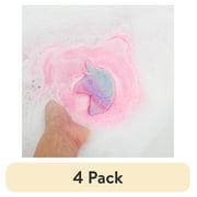 (4 pack) Onyx Bathhouse Unicorn Dreams 4 oz Shaped Bath Bomb