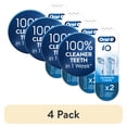 thumbnail image 1 of (4 pack) Oral-B Toothbrush Heads, iO Ultimate Clean Replacement Brush Heads, White, 2 count, 1 of 12