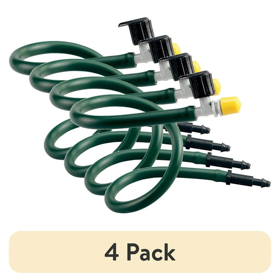 Orbit 69190 Adjustable Drip Watering Misting Sprinkler with Flexible Memory, Green, 0.07 lb.