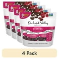 thumbnail image 1 of (4 pack) Orchard Valley Harvest Dark Chocolate Cherries, 1 oz (Pack of 8), Non-GMO, No Artificial Ingredients, 1 of 14