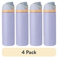 thumbnail image 1 of (4 pack) Owala FreeSip Stainless Steel Water Bottle, 24oz, Cloud 9 Light Purple, 1 of 7