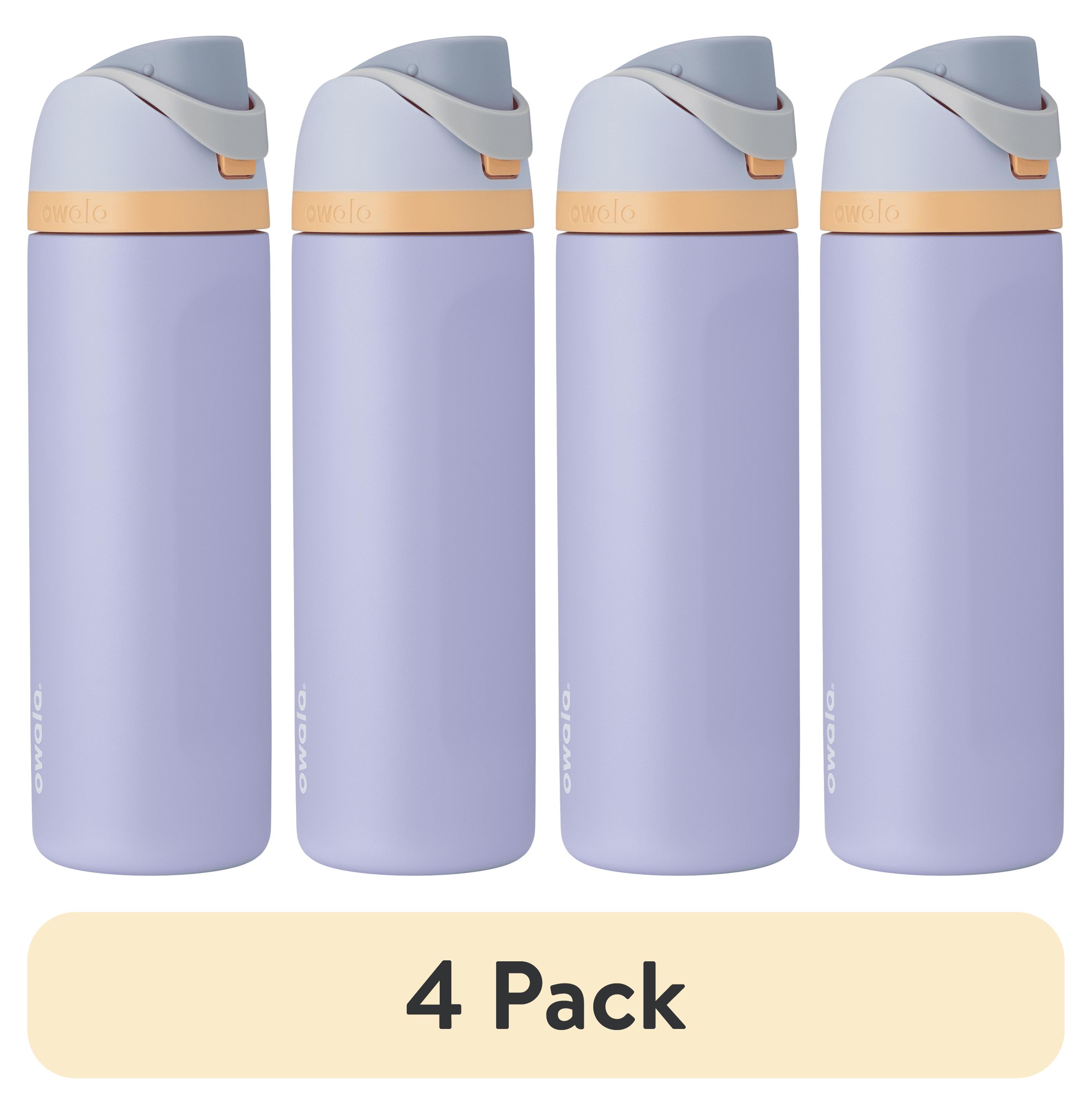 Set Di 4 Tappi In Silicone Per Borraccia Owala FreeSip - 19-40 Oz, Senza BPA, Con Spazzola, Colori Assortiti