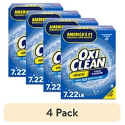4 pack OxiClean Versatile Stain Remover Powder, for Around the Home and Laundry, 7.22 lb
