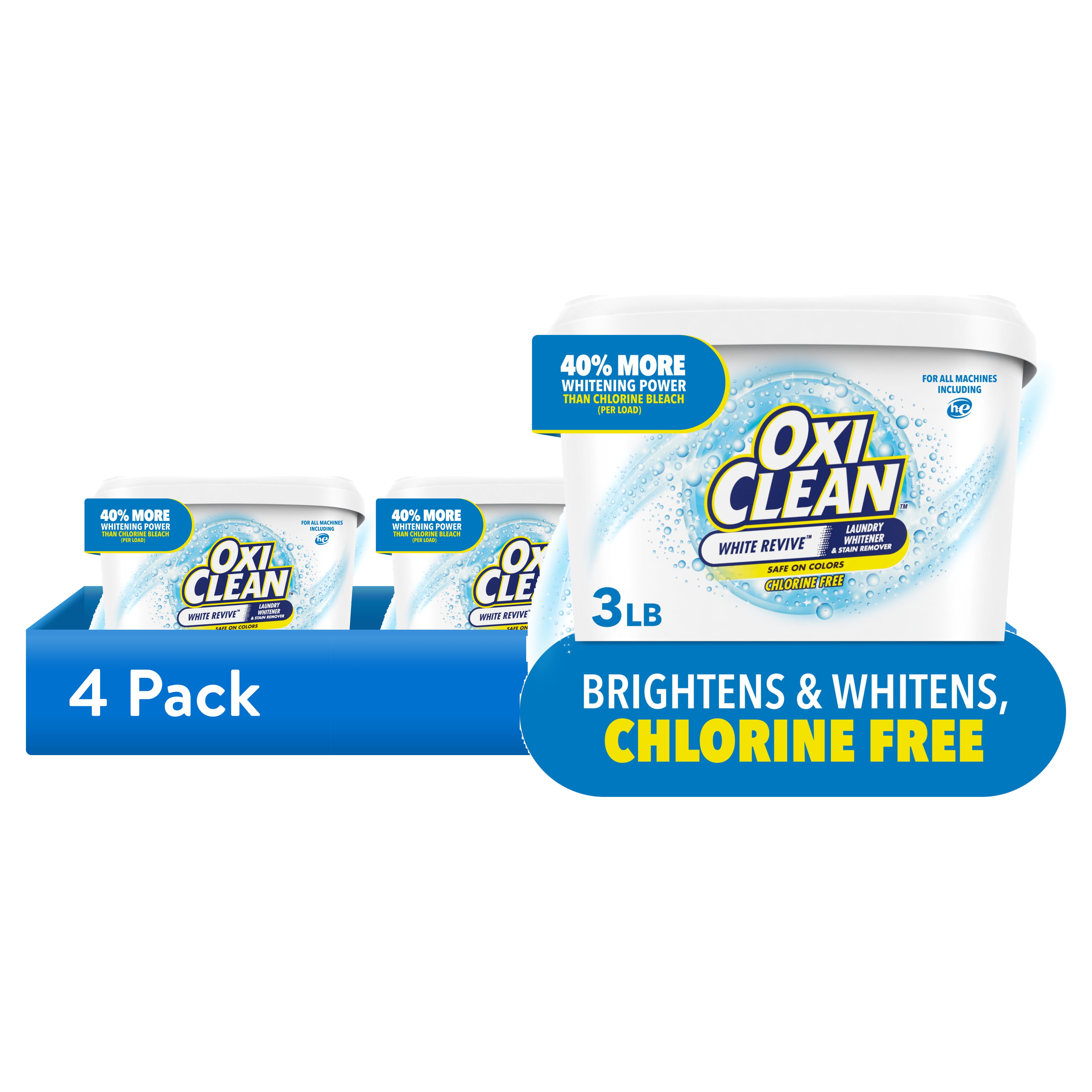 OxiClean White Revive Laundry Whitener and Stain Remover Powder - Thumbnail 3