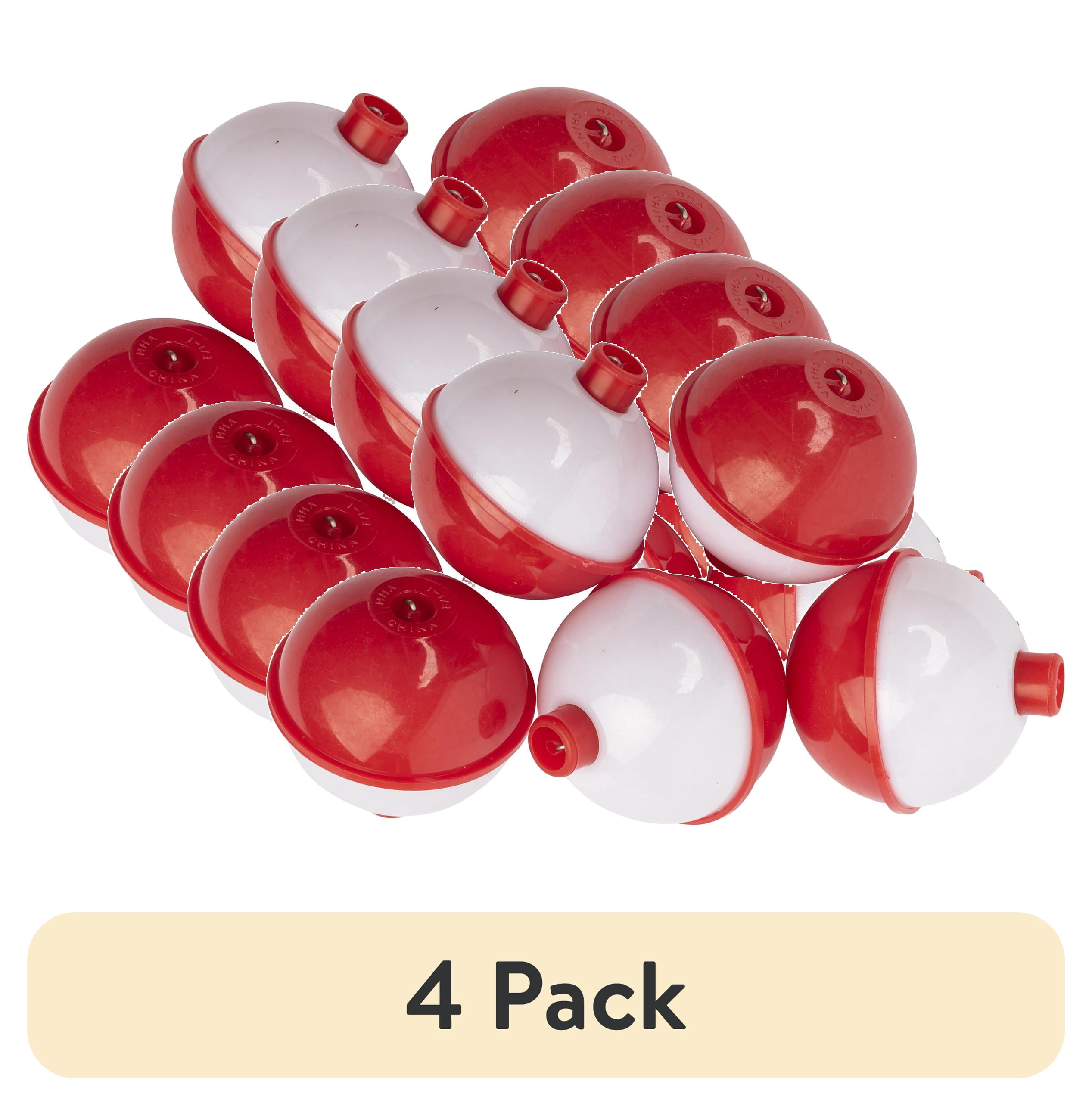 (4 pack) Ozark Trail 1/2-inch Round Fishing Bobbers, 5 Pack