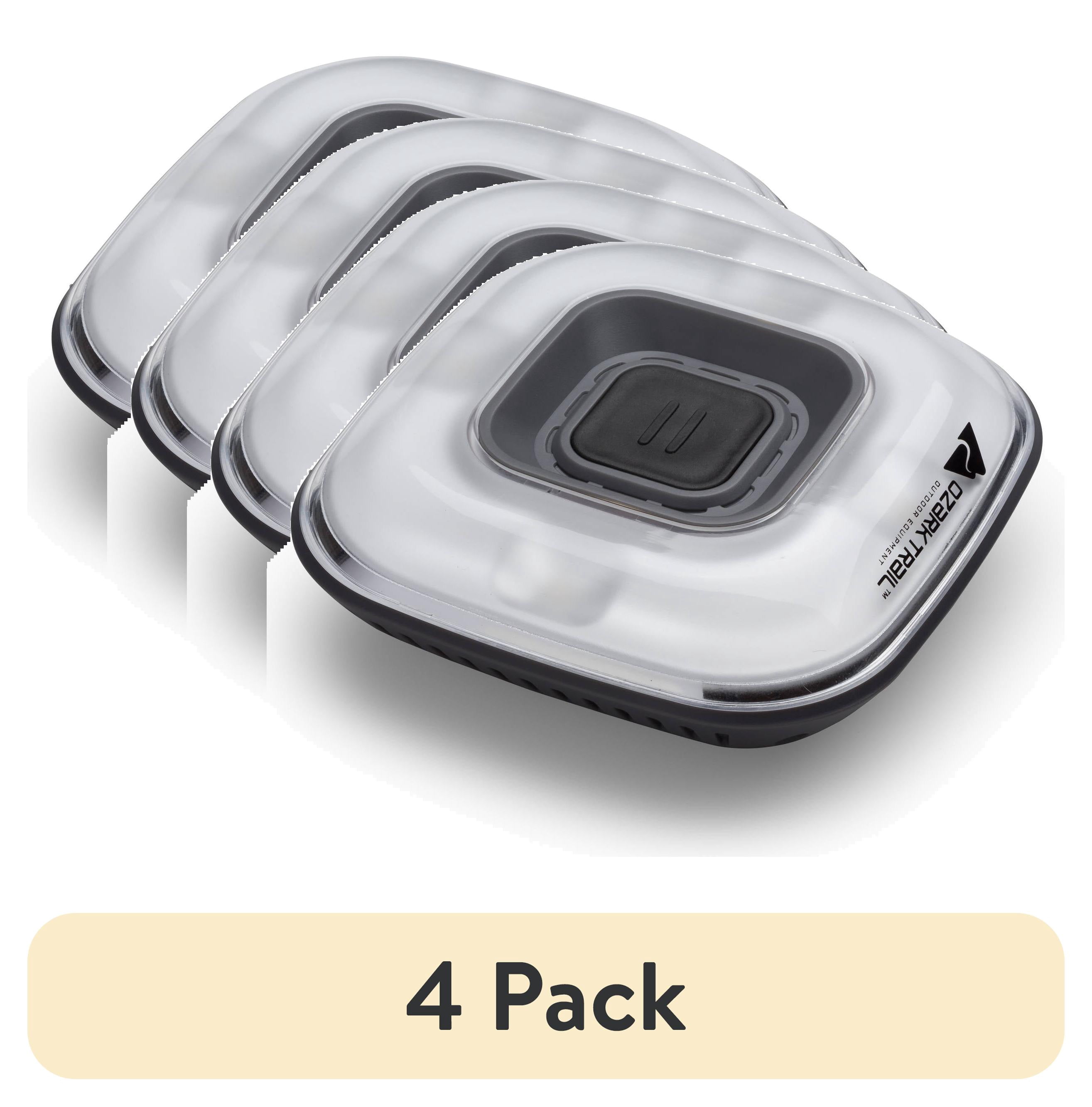 (4 pack) Ozark Trail  Deluxe LED Camping Tent Light