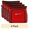 thumbnail image 1 of (4 pack) Ozark Trail 24-Can Soft-Sided Cooler, Red, 1 of 8