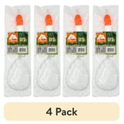 (4 pack) Ozark Trail 12.5 in Floating Dip Net, Compact Minnow Bait Net with Lightweight Handle for Fishing and Outdoor Use