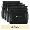 thumbnail image 1 of (4 pack) Ozark Trail Soft-Sided 24-Can Cooler, 19 QT Capacity, Black, 1 of 10