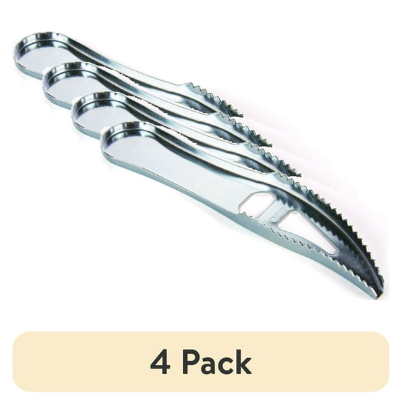 (4 pack) Ozark Trail Stainless Steel Fish Scaler