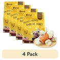 thumbnail image 1 of (4 pack) PAWUP Rawhide Dog Bones, Chicken Wrapped Knotted Bones Dog Treats, Long Lasting Dog Chews for Large Dogs, 6.5 Inch Dog Training Treats, 9oz, 1 of 11