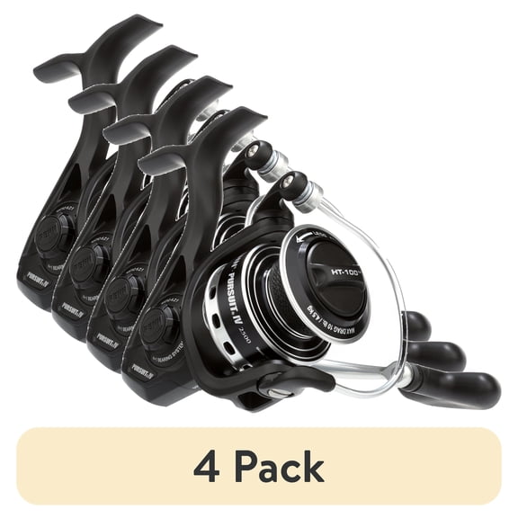 (4 pack) PENN Pursuit® IV Spinning Reel, 2500 Size Fishing Reel