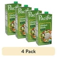 thumbnail image 1 of (4 pack) Pacific Foods Organic Unsalted Chicken Stock, 32 oz Carton, 1 of 13