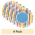 thumbnail image 1 of (4 pack) Packed Party 10 Ct. 'Seeing Stripes' Paper Dessert Plates, 1 of 8