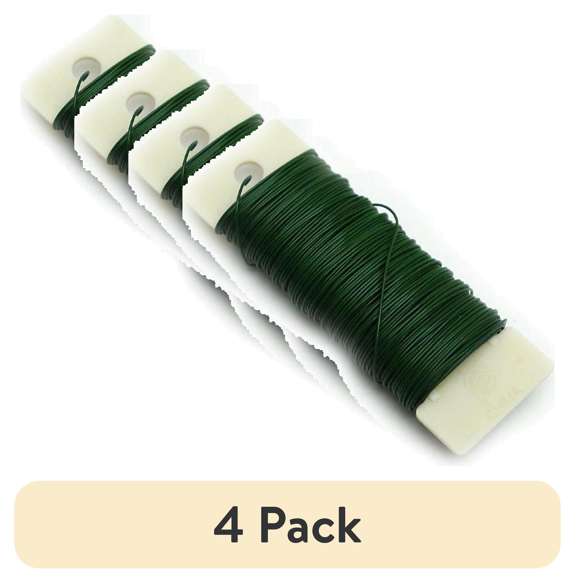 (4 pack) Panacea Paddle Wire Bulk 22 Ga Green