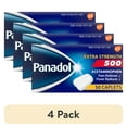 thumbnail image 1 of (4 pack) Panadol Extra Strength 500 mg Acetaminophen Caplets, 50 Count, Pain Relief and Fever Reducer, 1 of 12