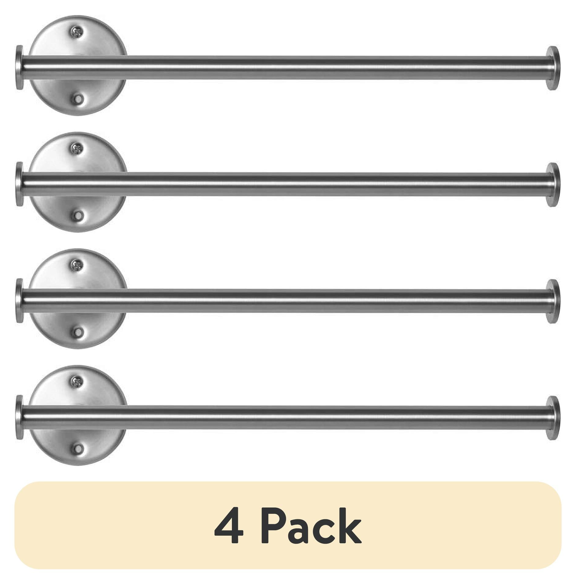 (4 pack) Mainstays Metal 14" x 4" x 2.75" Paper Towel Holder