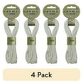 thumbnail image 1 of (4 pack) Paracord 550 / Nylon Parachute Cord 4mm - White (16 Feet/4.8 Meters), 1 of 3