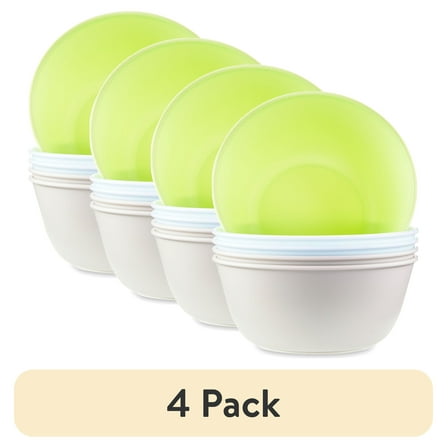 (4 pack) Parent's Choice Bowls, 4+ Months, 5 Count, Multi Colors, Unisex