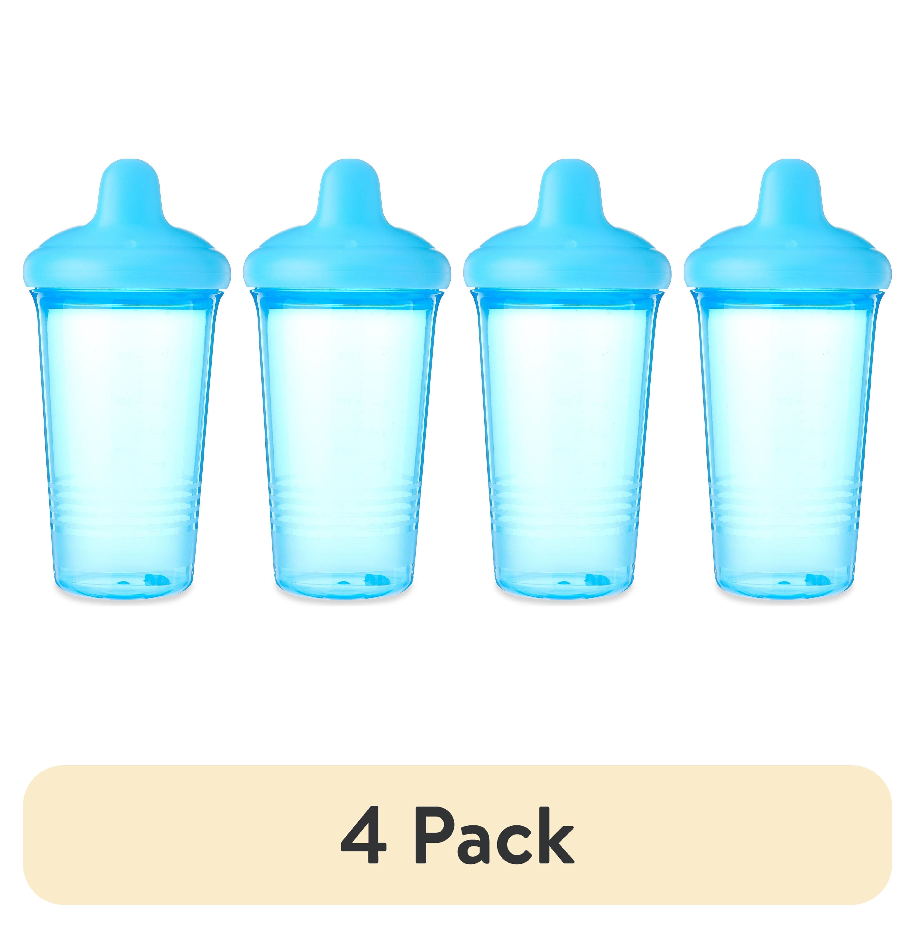 (4 pack) Parent's Choice Hard Spout Sippy Cup, 9 oz, 6 Months+, Blue Color