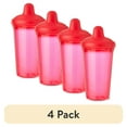 thumbnail interactive-video image 1 of (4 pack) Parent's Choice Hard Spout Sippy Cup, 9 fl oz, 6 Months+, Red, 1 of 11
