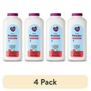 (4 pack) Parent's Choice Pure Cornstarch Baby Powder, Aloe Vera and Vitamin E, 15 oz