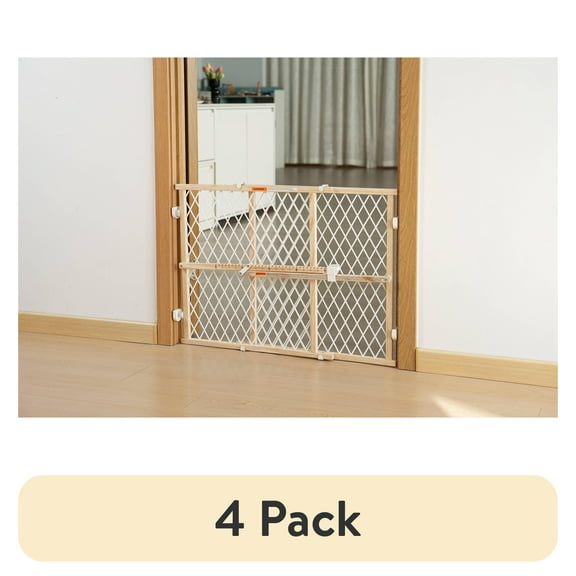 (4 pack) Parent's Choice Standard Wall Safety Gate, Fits 26" to 42" Wide