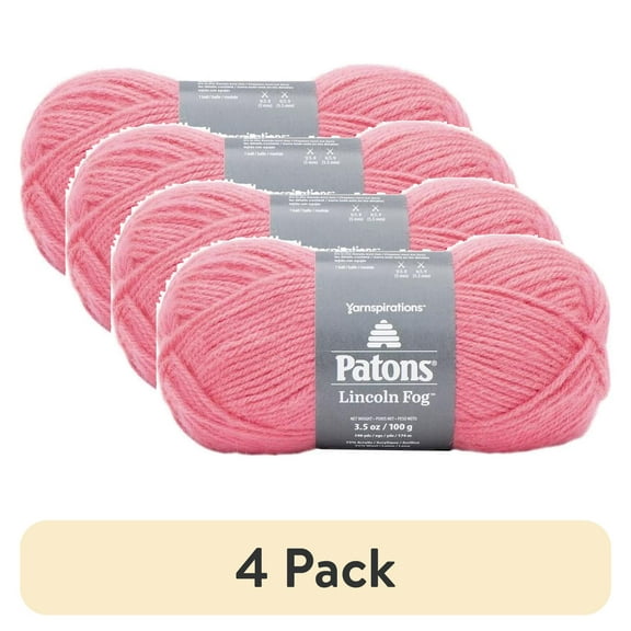 (4 pack) Patons Classic Wool Yarn-Blush