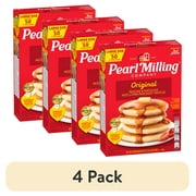 (4 pack) Pearl Milling Company Pancake Mix, 32oz, Packaging May Vary