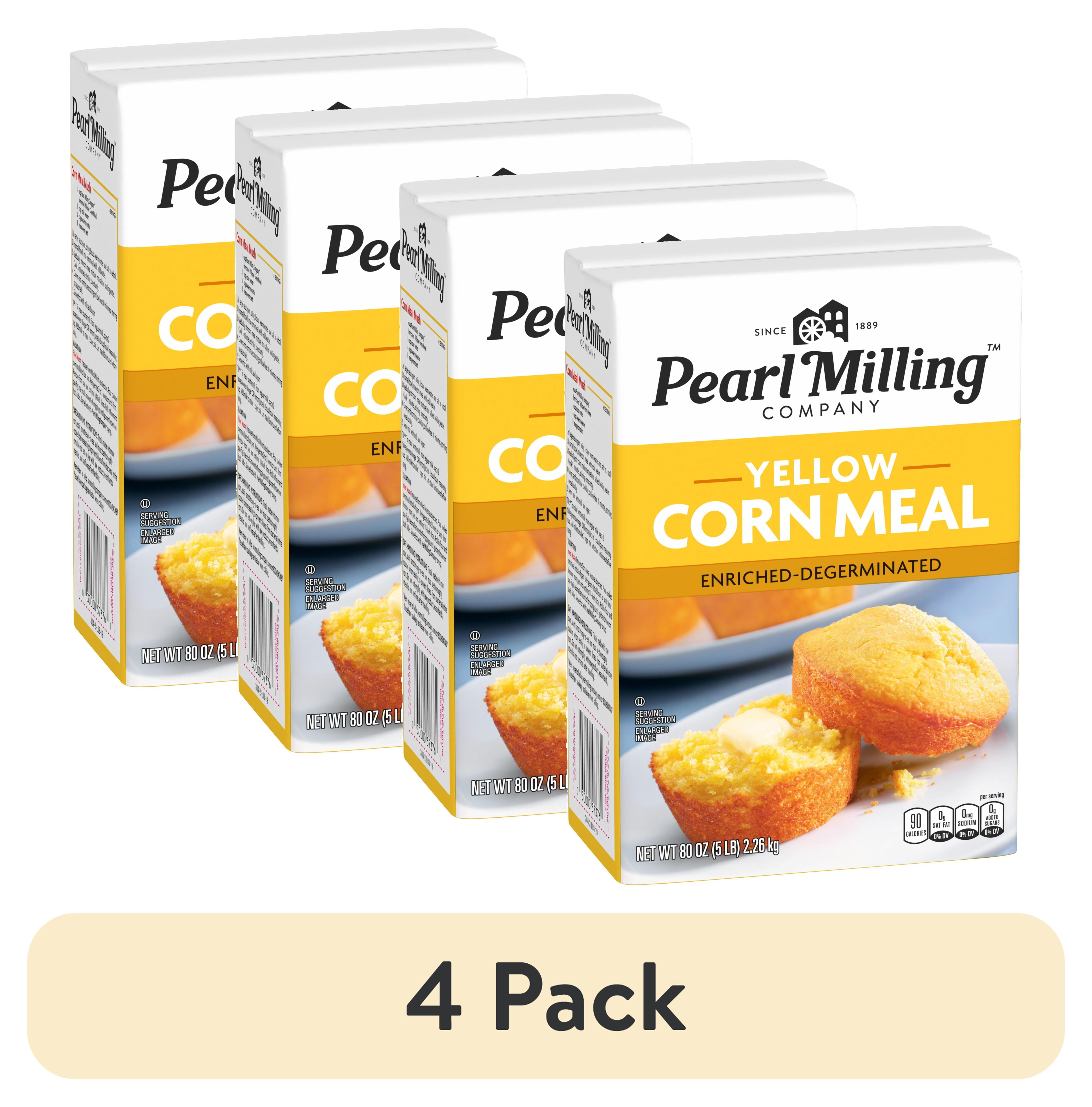 4 pack) Pearl Milling Company Yellow Corn Meal, 80 oz - Walmart.com