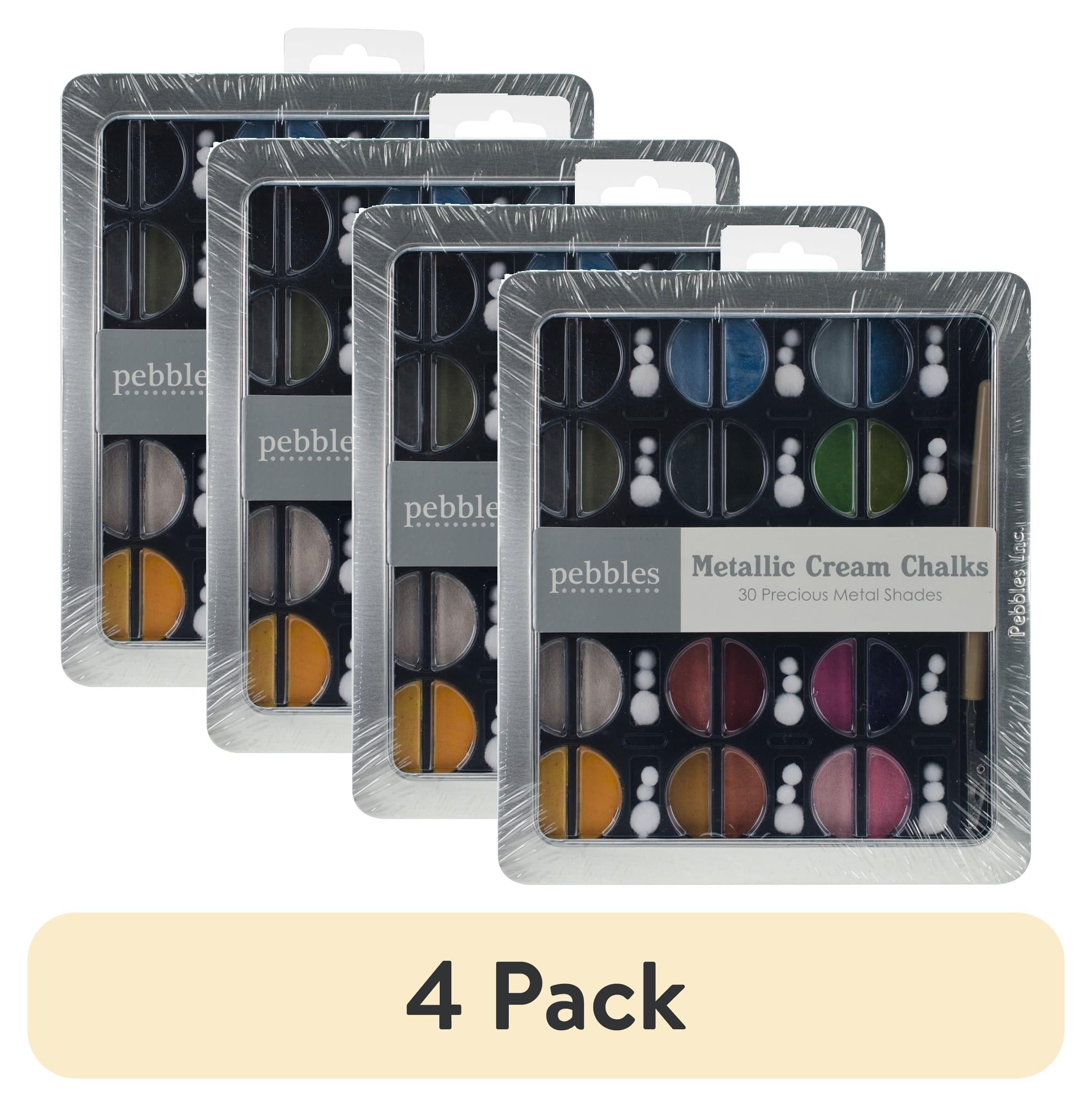 Pebbles I Kan'dee Chalk Set - Metallic Creams - 30 Colors