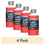 4 pack Pedialyte AdvancedCare Plus Electrolyte Drink, Chilled Cherry Pomegranate, 1 Liter