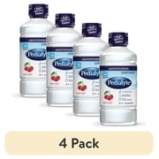 4 pack Pedialyte Electrolyte Drink, Cherry Frost, 1 Liter