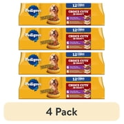 4 pack Pedigree Choice Cuts In Gravy Adult Soft Wet Dog Food Prime Rib Multipack, 13.2 Oz Cans 12 Pack
