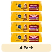 4 pack Pedigree Choice Cuts In Gravy Adult Soft Wet Dog Food Prime Rib Multipack, 13.2 oz Cans 12 Pack
