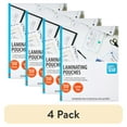 thumbnail image 1 of (4 pack) Pen + Gear Laminating Pouches, 8.5" x 11", Letter Size Sheets, 3 Mil, 150 Count, 1 of 9